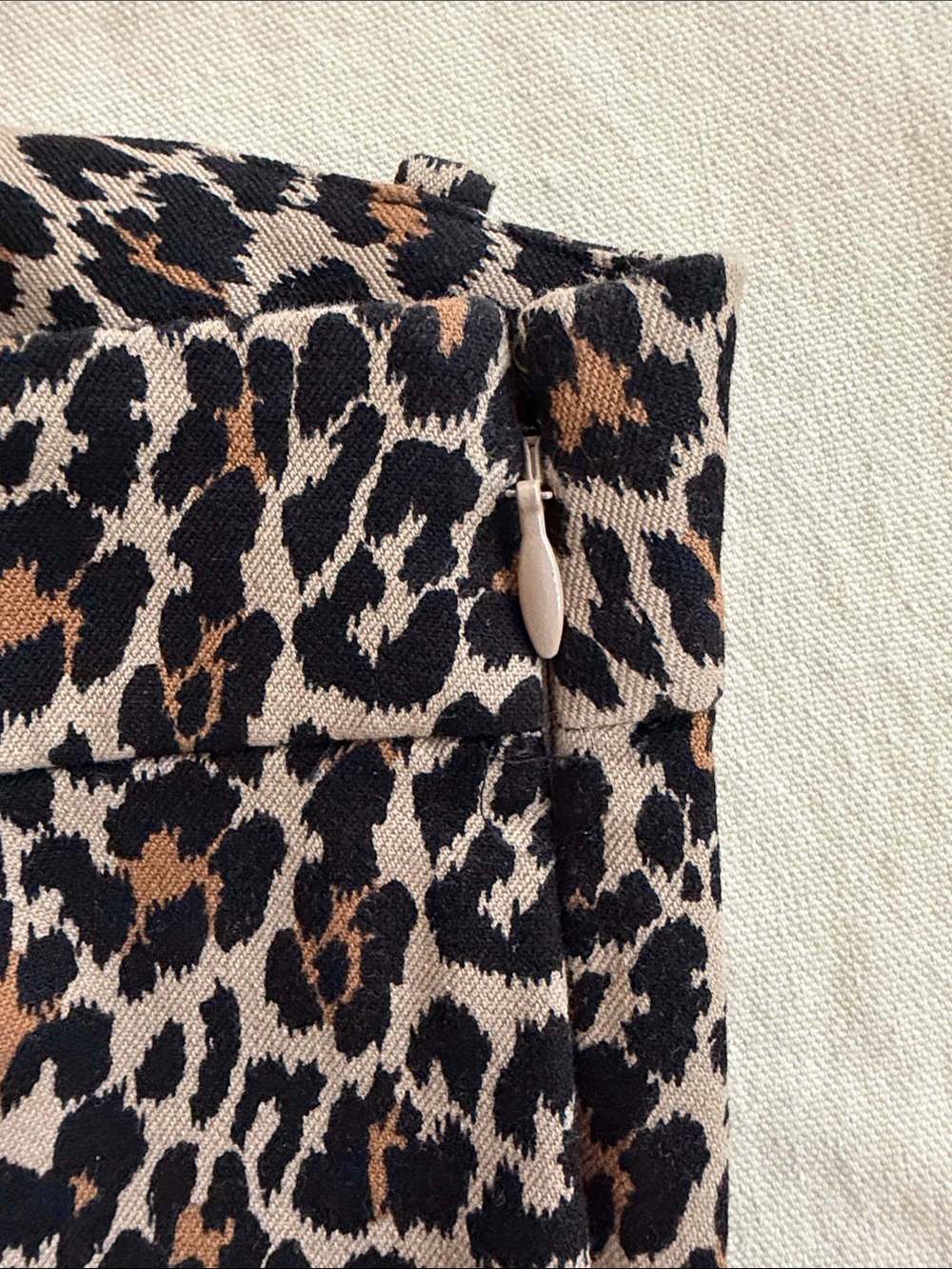 J. Crew Leopard Print Winnie Pant in Tan and Black